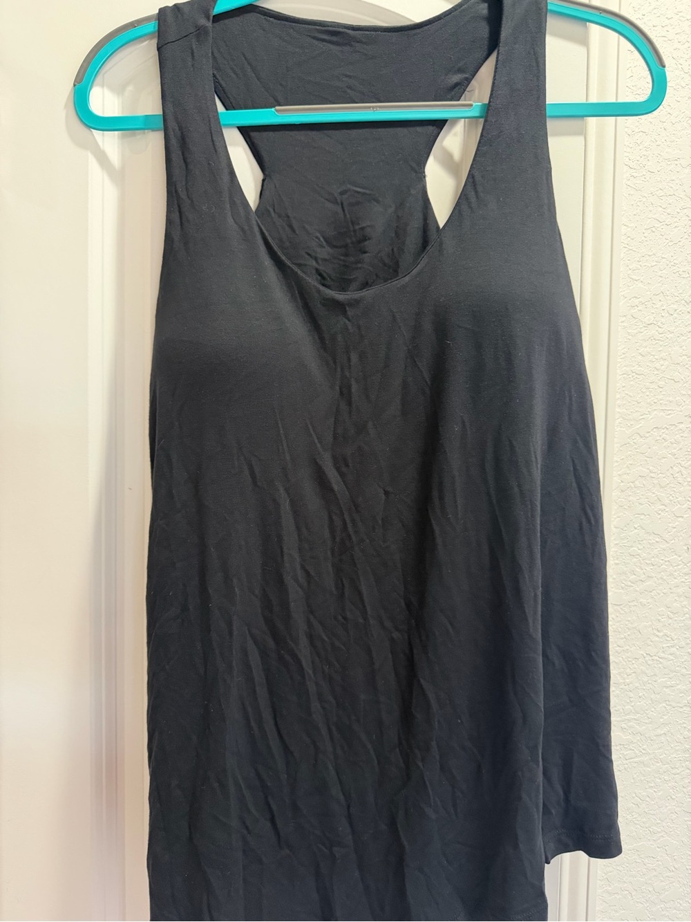 Women’s Black Racerback Bra Tank Top - Classic Everyday Layering